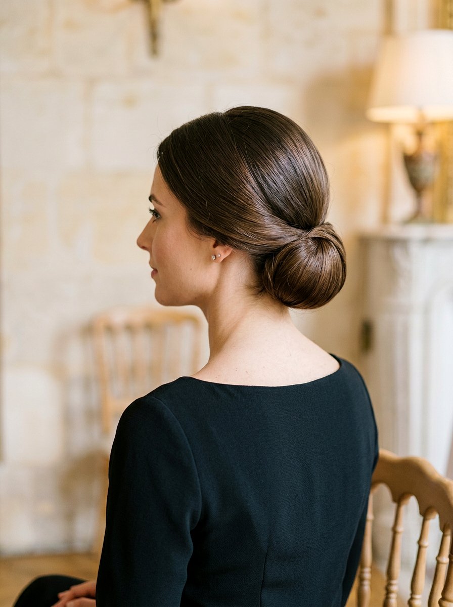 Chignon Medium Hair - 20 school dance hairstyles for medium hair - 20 school dance hairstyles for medium hair