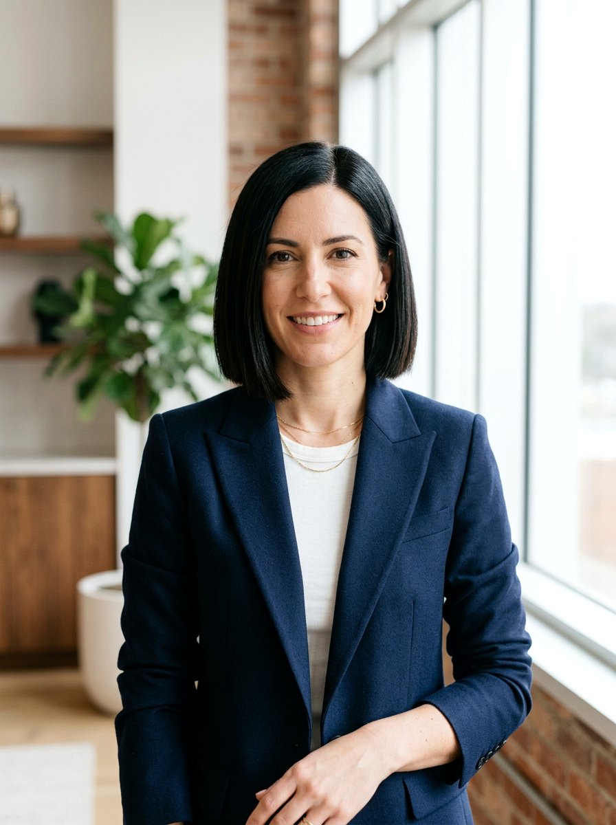 Chin Length Blunt Bob - 20 haircut to transition from long to short hair - 20 haircut to transition from long to short hair