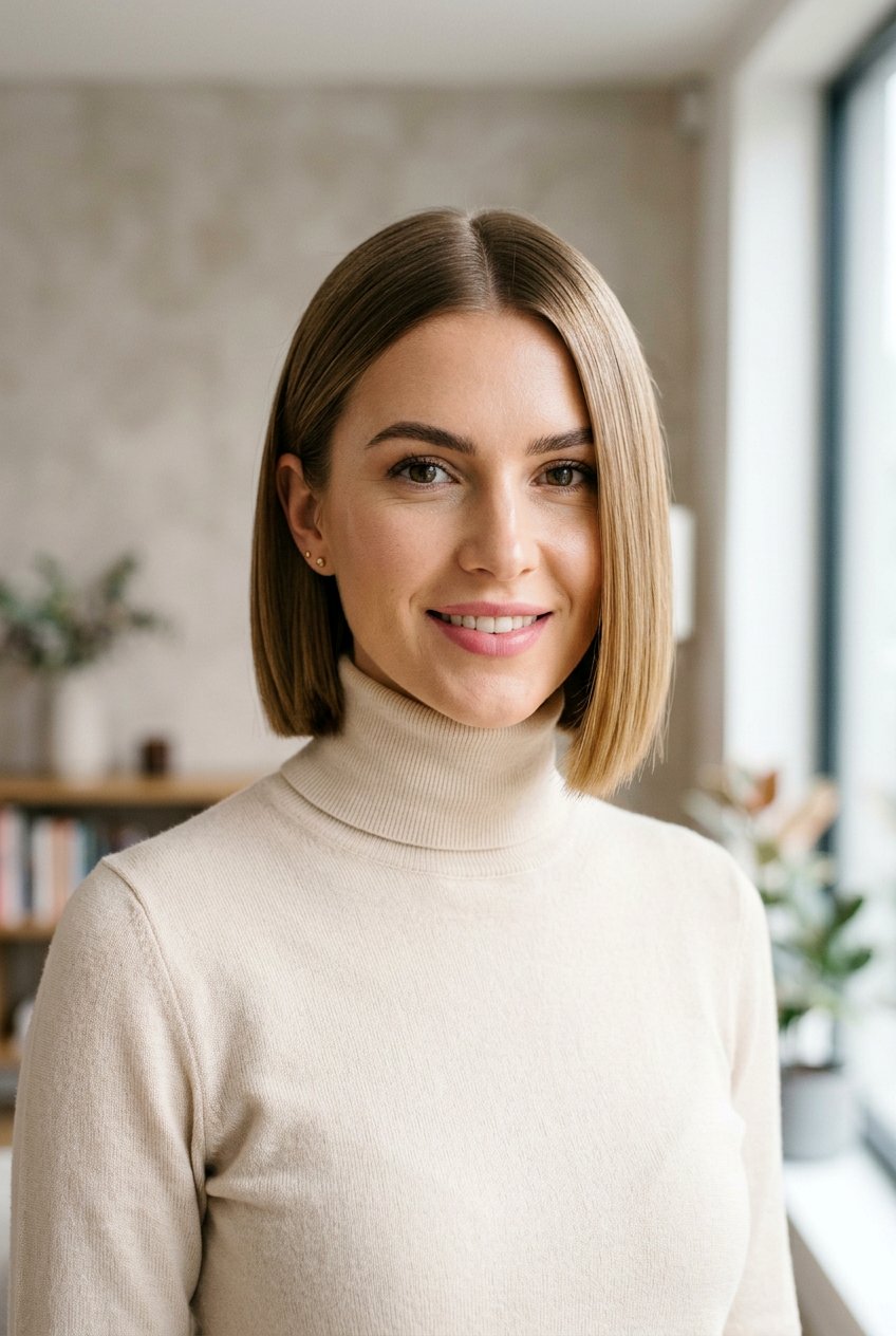 Chin Length Blunt Bob Fine Hair - 20 blunt haircut for fine hair women - 20 blunt haircut for fine hair women