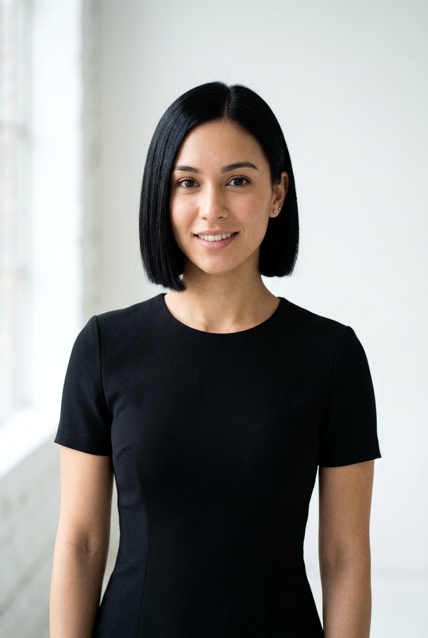 Chin Length Blunt Cut - 20 best hairstyle ideas for roundup posts - 20 best hairstyle ideas for roundup posts