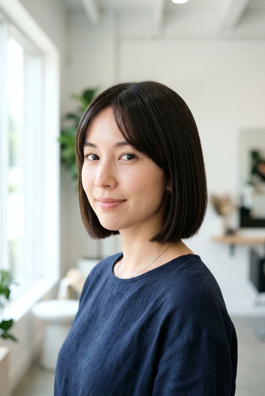 Chin Length Bob - 20 short haircuts for fine hair - 20 short haircuts for fine hair