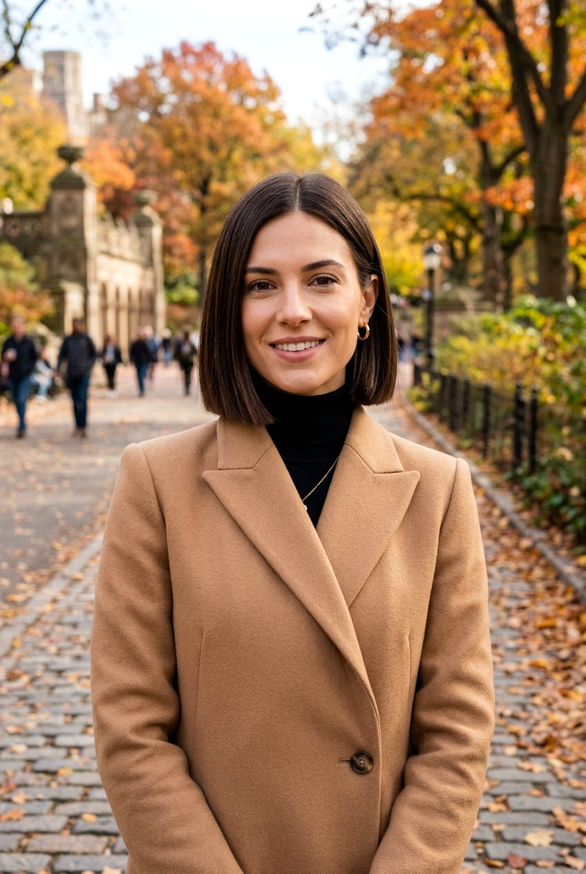 Chin Length Bob - 20 low maintenance haircut for college girls - 20 low maintenance haircut for college girls