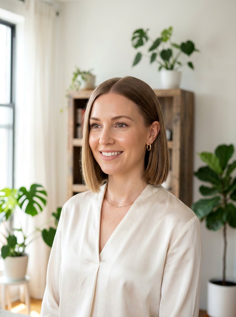 Chin Length Bob - 20 trendy haircut for fine hair 2026 - 20 trendy haircut for fine hair 2026