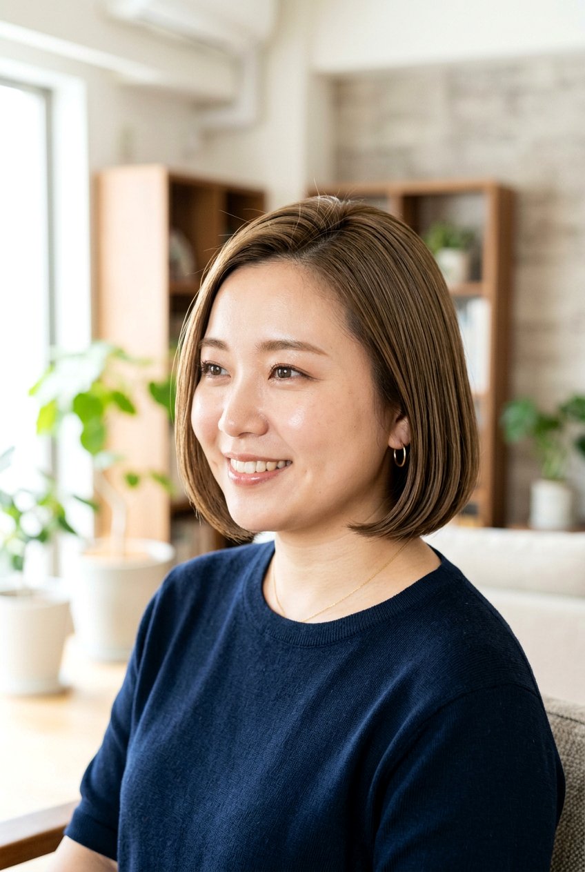 Chin Length Bob For Round Face - 20 best short haircut for round face - 20 best short haircut for round face