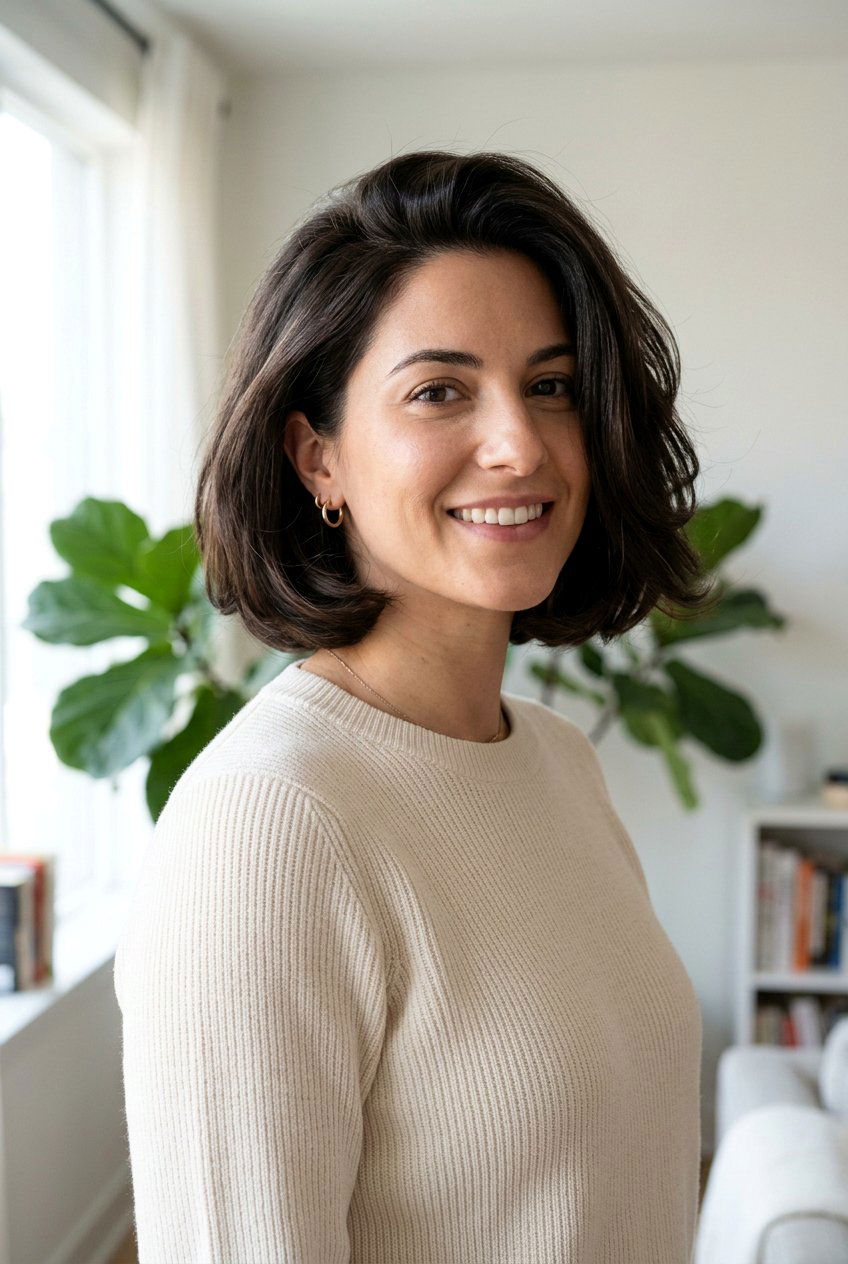 Chin Length Bob For Thick Hair - 20 short hairstyles for thick hair - 20 short hairstyles for thick hair