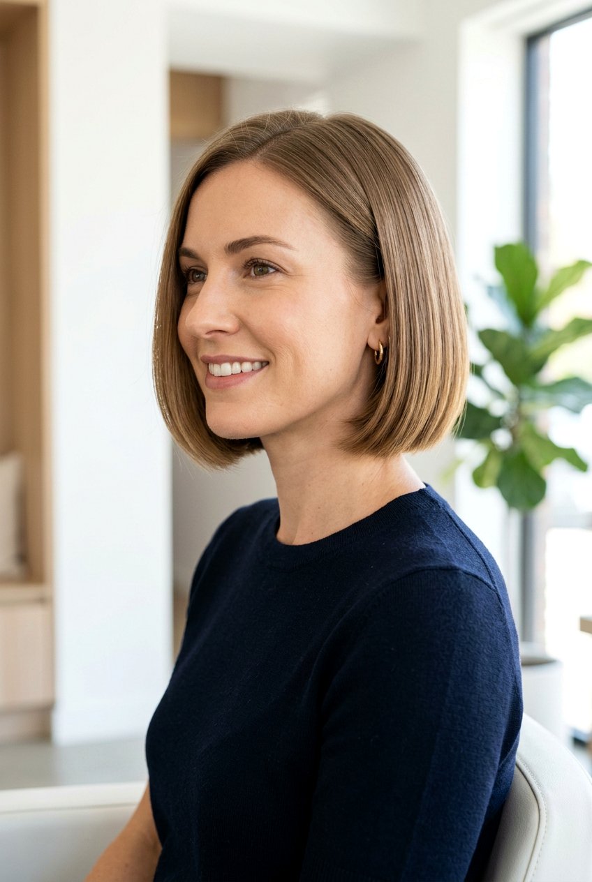 Chin Length Bob For Thin Hair - 20 hairstyles for thin hair - 20 hairstyles for thin hair