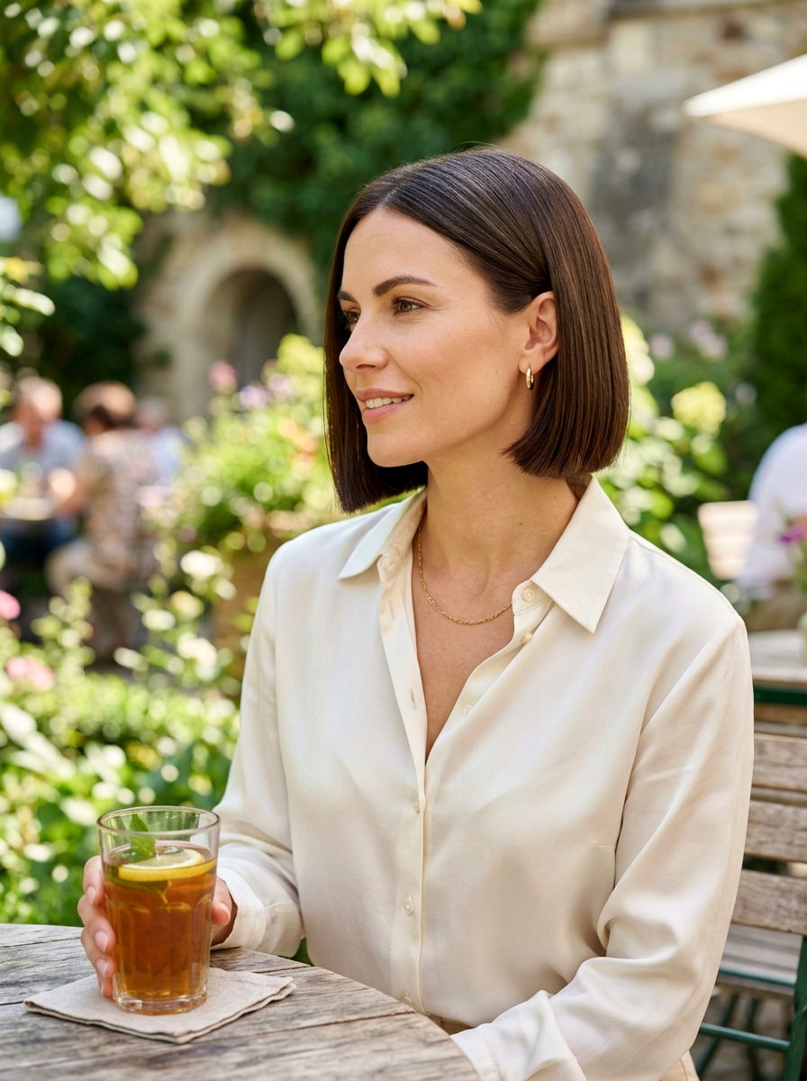 Chin Length Bob Haircut - 20 trendy haircut for college girls 2026 - 20 trendy haircut for college girls 2026