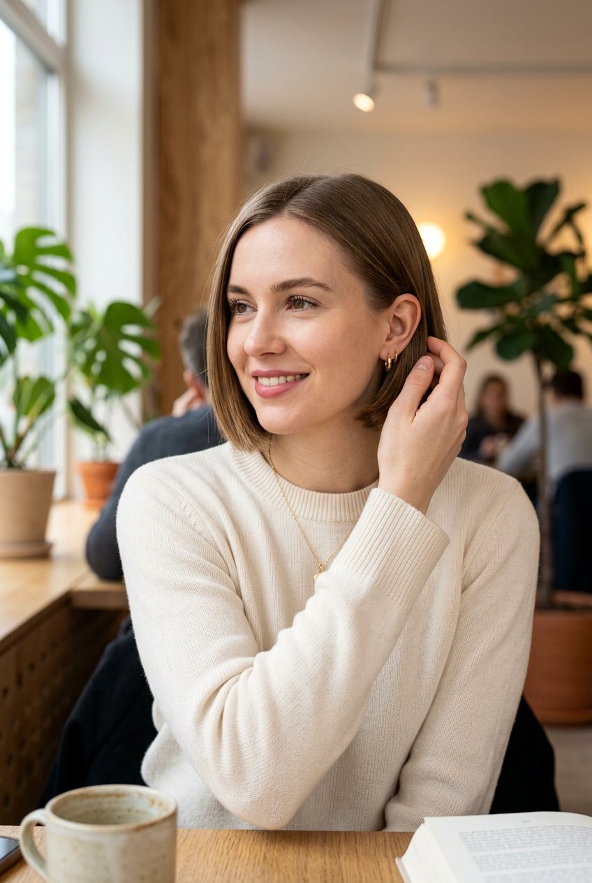 Chin Length Bob Haircut - 20 easy short haircut for busy mornings - 20 easy short haircut for busy mornings