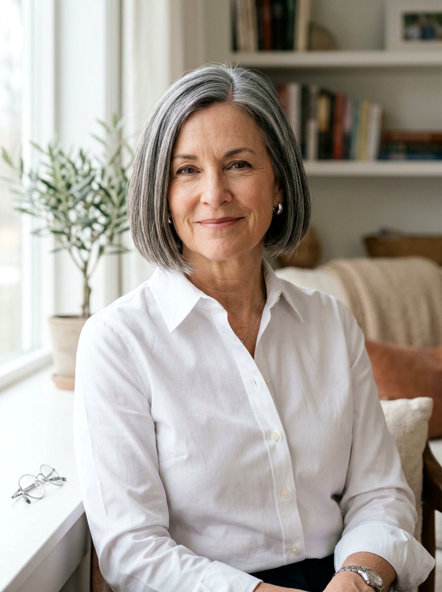 Chin Length Bob No Bangs - 20 jaw length bob for fine hair over 60 - 20 jaw length bob for fine hair over 60