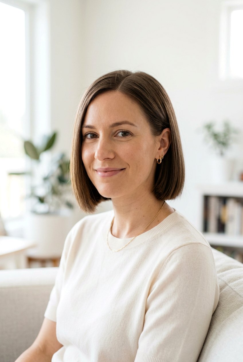 Chin Length Bob for Postpartum Hair Loss - 20 haircuts for postpartum hair loss - 20 haircuts for postpartum hair loss