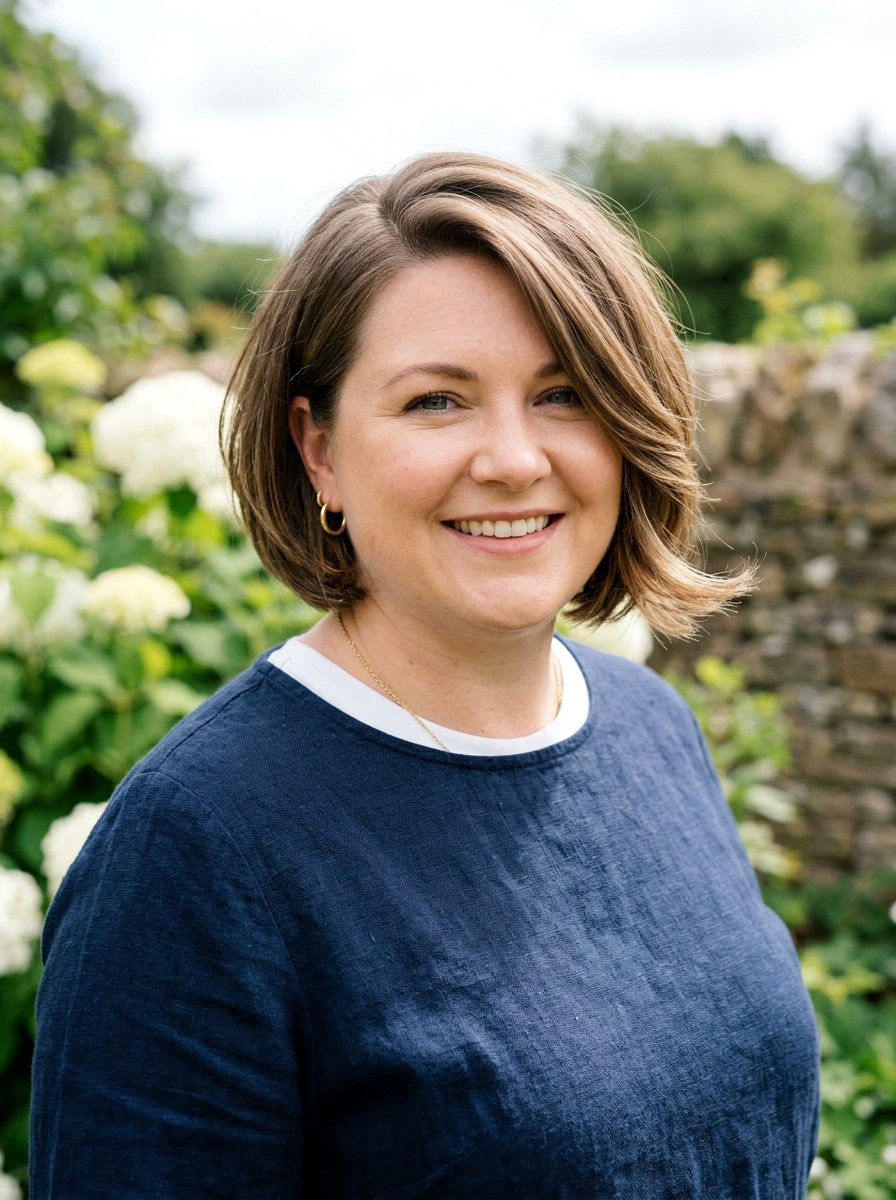 Chin Length Bob with Side Part for Chubby Face - 20 short haircut for round chubby face women - 20 short haircut for round chubby face women