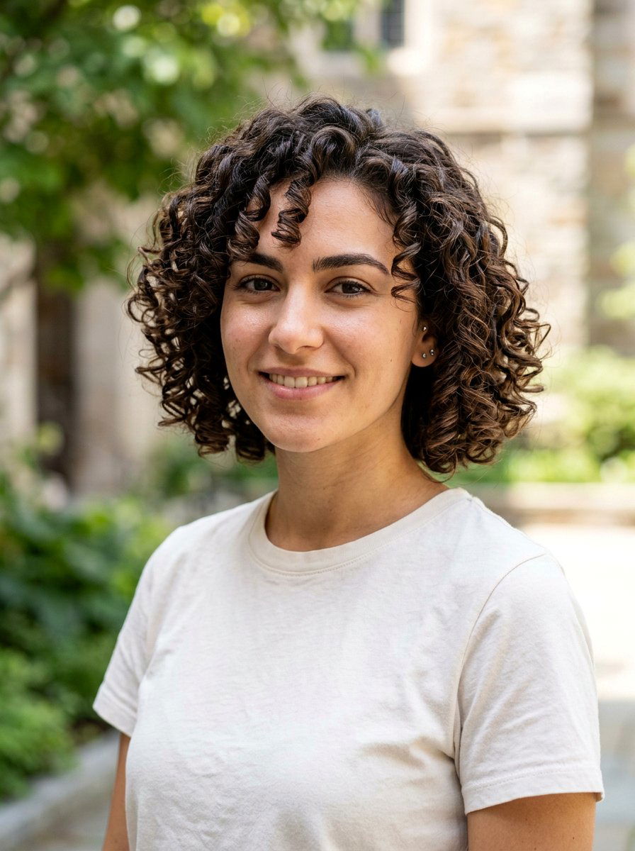 Chin Length Curly Bob - 20 easy curly bob styling ideas - 20 easy curly bob styling ideas