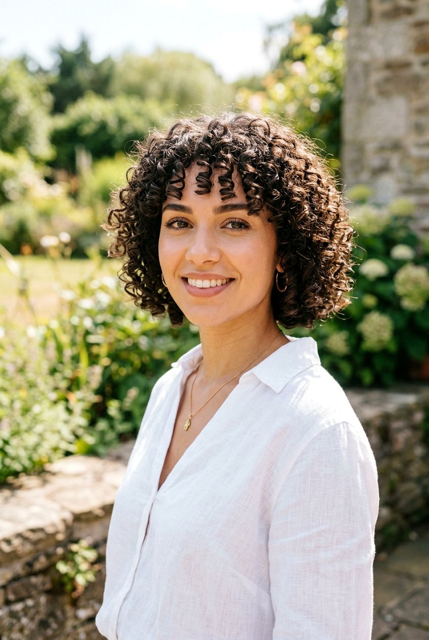 Chin Length Curly Bob For Fine Curls - 20 curly bob for fine curly hair - 20 curly bob for fine curly hair