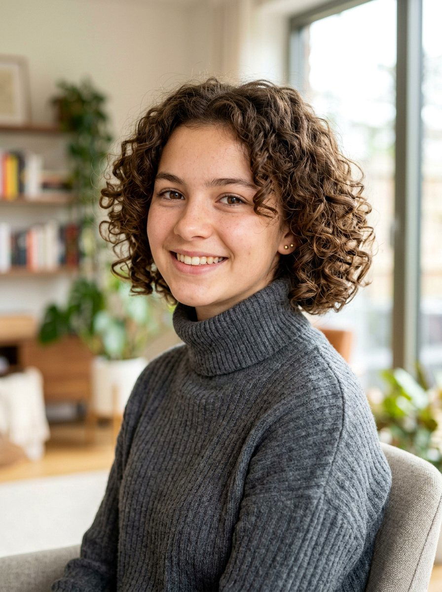 Chin Length Curly Bob Haircut - 20 teen girls curly bob haircut - 20 teen girls curly bob haircut