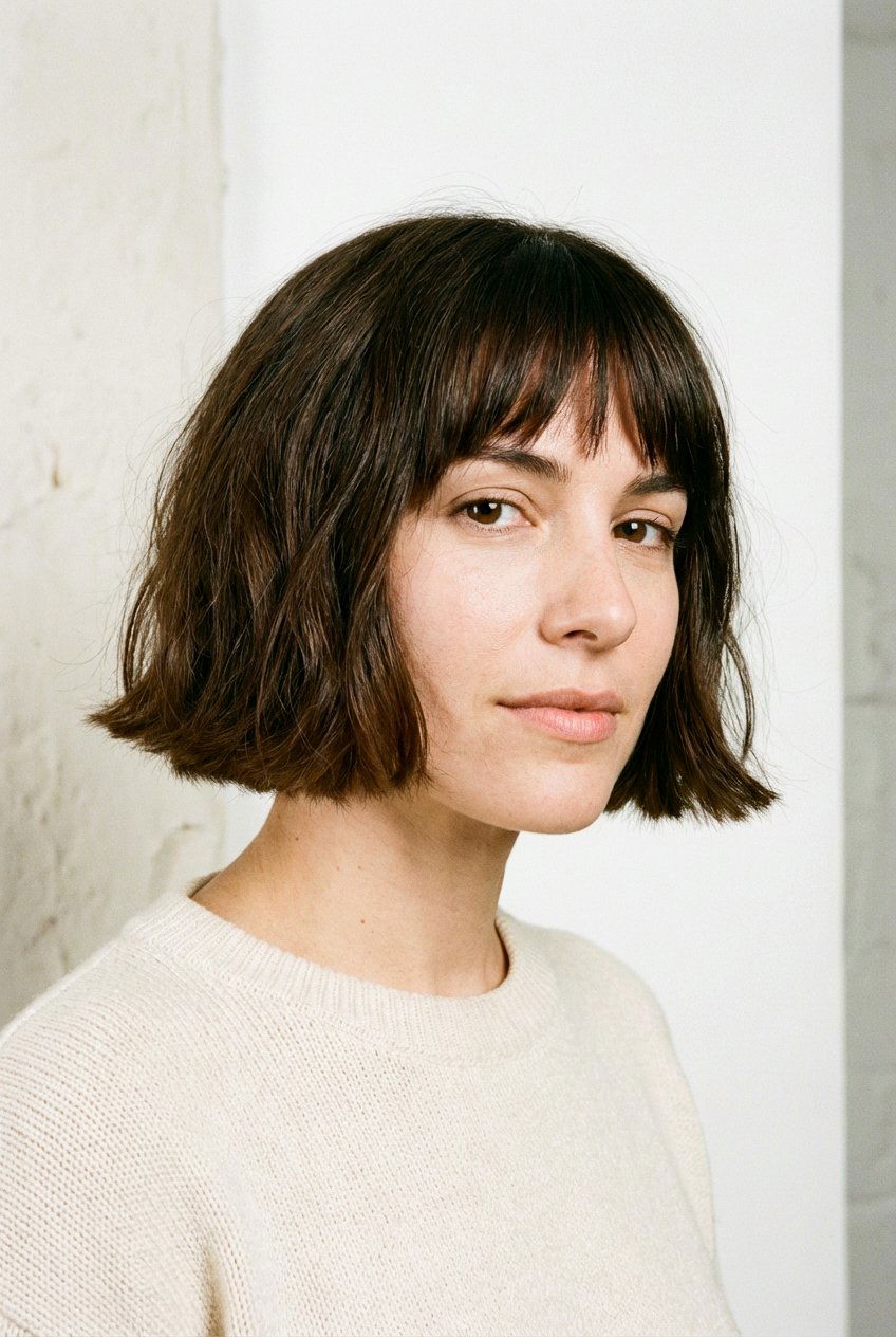 Chin Length French Bob - 20 french bob haircut - 20 french bob haircut