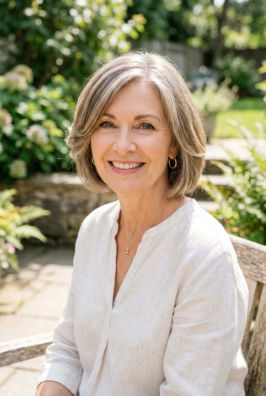 Chin Length Layered Bob - 20 low maintenance layered bob for mature women - 20 low maintenance layered bob for mature women