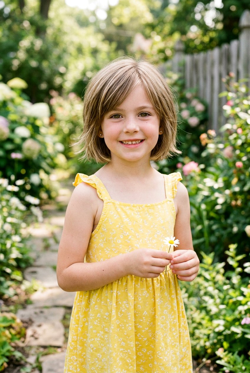 Chin Length Layered Bob For Kids - 20 little girls first haircut layered bob - 20 little girls first haircut layered bob