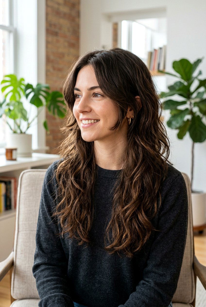 Chin Length Layers On Long Hair - 20 long haircuts with face framing layers - 20 long haircuts with face framing layers