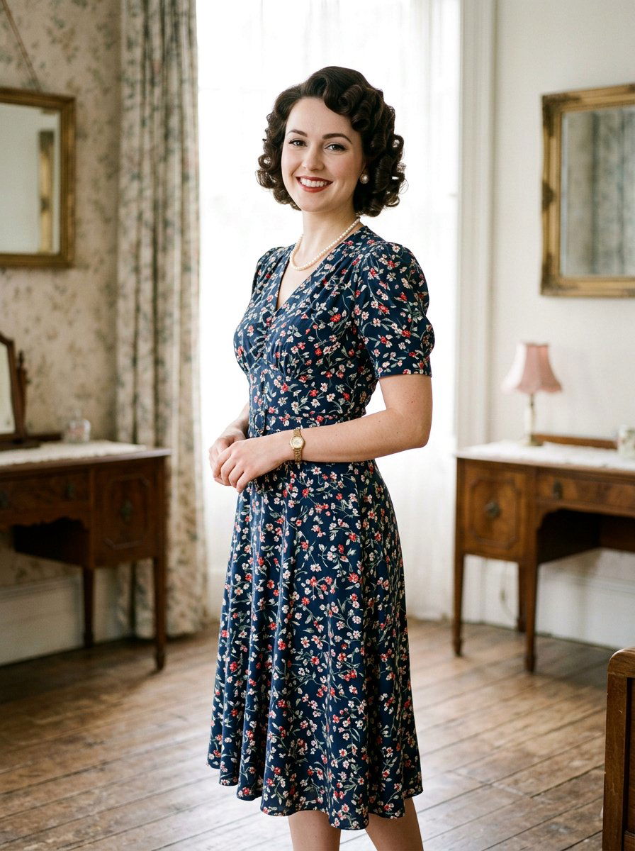 Chin Length Pin Curl Bob - 20 old hollywood bob hairstyle - 20 old hollywood bob hairstyle