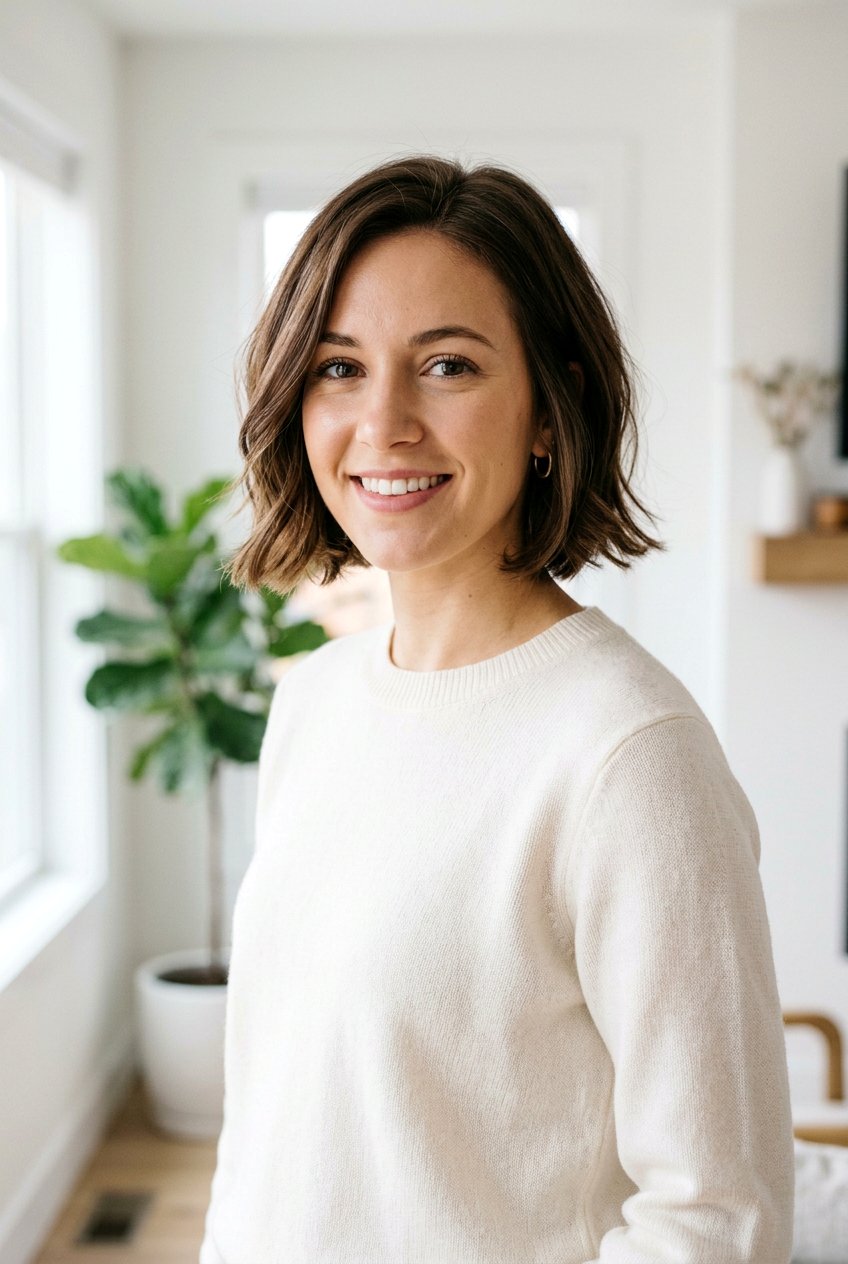 Chin Length Soft Bob Haircut - 20 feminine short hairstyles - 20 feminine short hairstyles