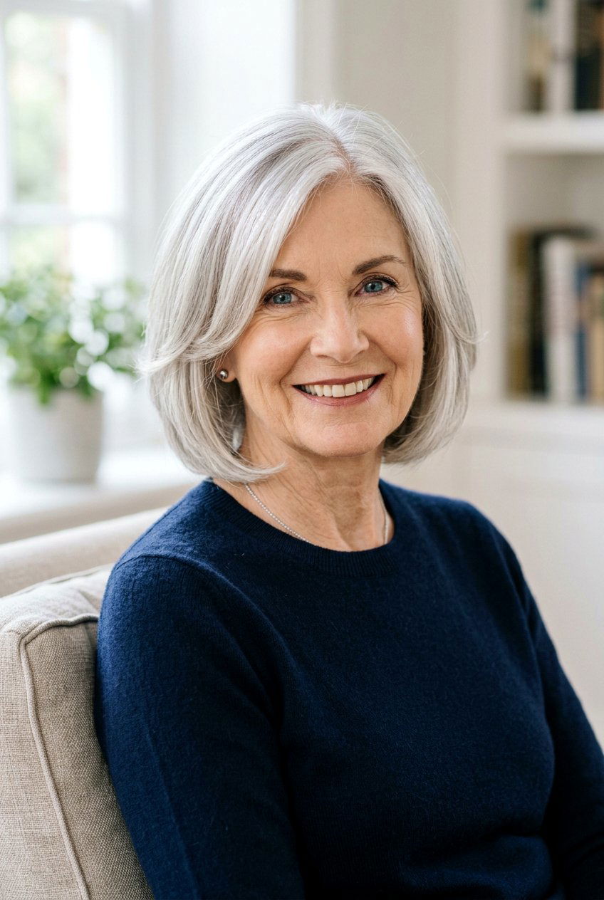 Chin length bob for older women - 20 chin length bob haircut - 20 chin length bob haircut