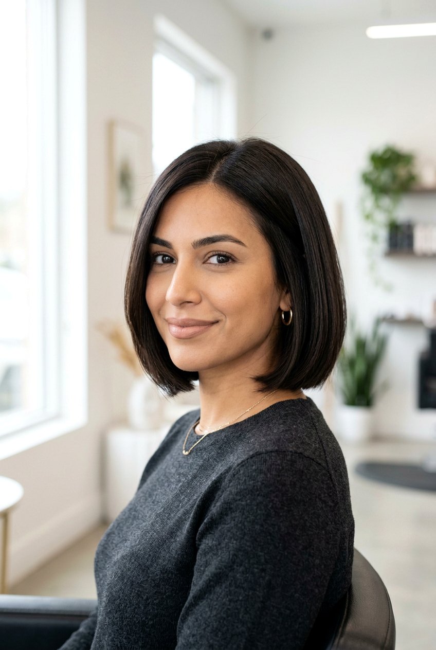 Chin length bob for thick hair - 20 chin length bob haircut - 20 chin length bob haircut