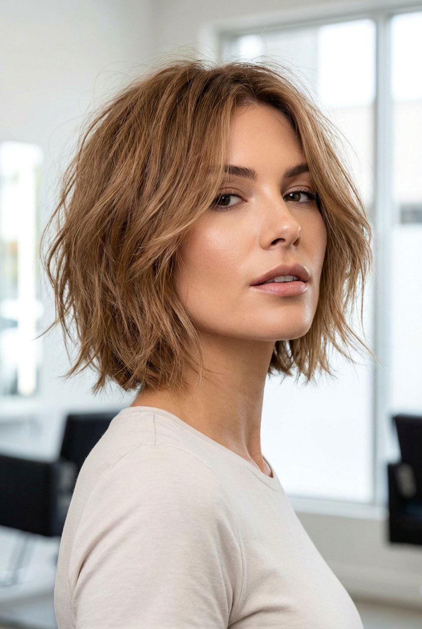20 Stunning Textured Bob Haircut Ideas for Effortless Style