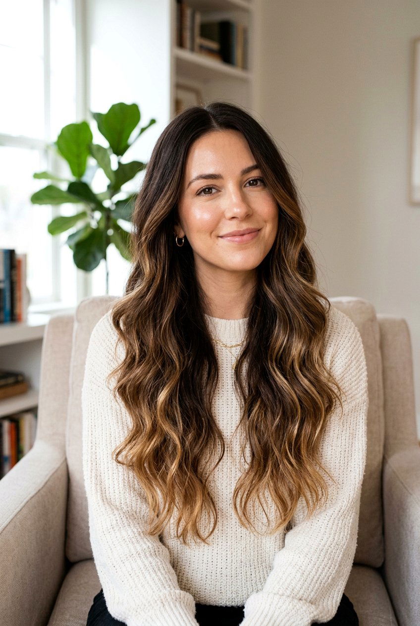 Chocolate Brown Balayage - 20 hair color ideas for neutral undertones - 20 hair color ideas for neutral undertones