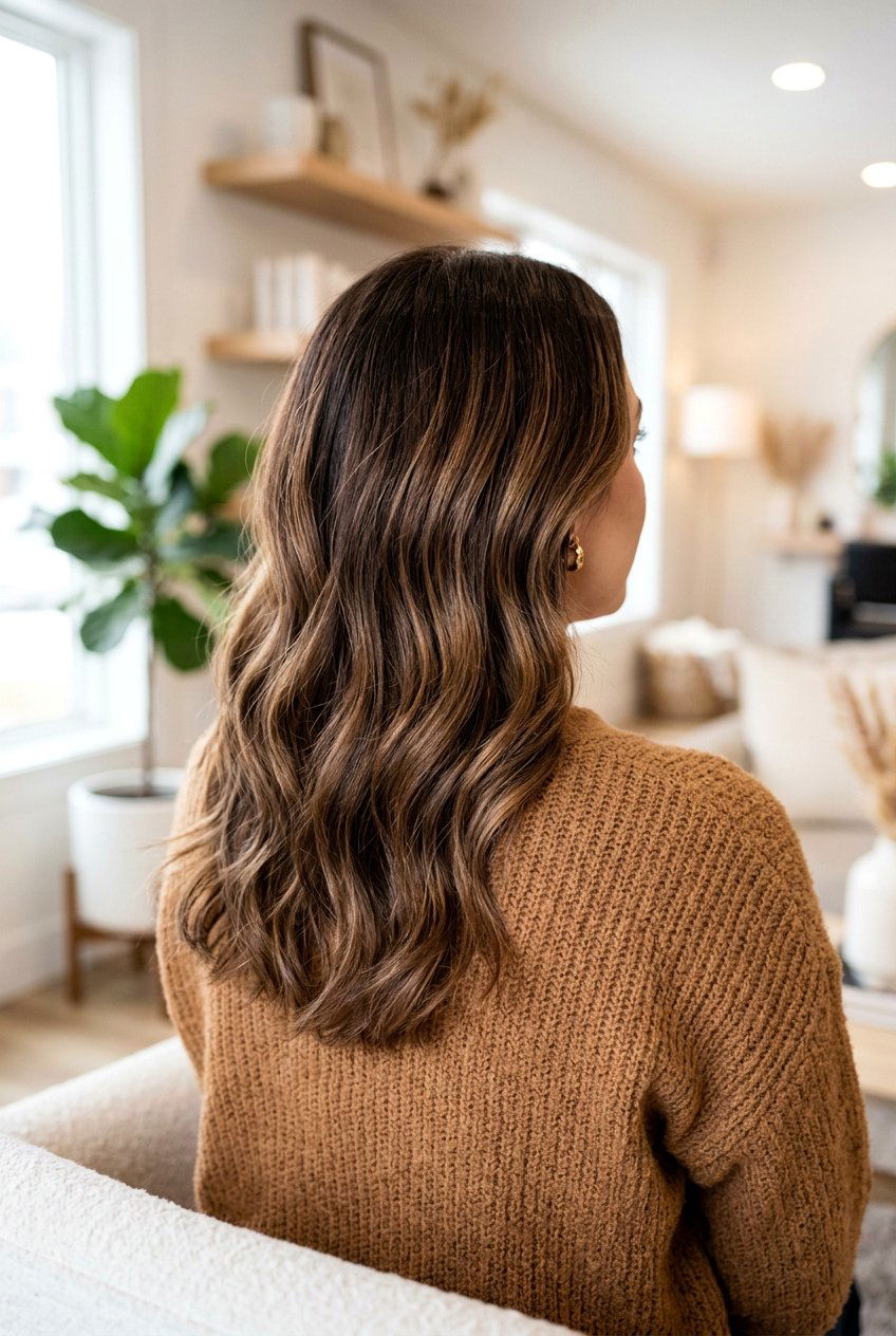 Chocolate Brown Balayage with Root Shadow - 20 balayage with root shadow - 20 balayage with root shadow