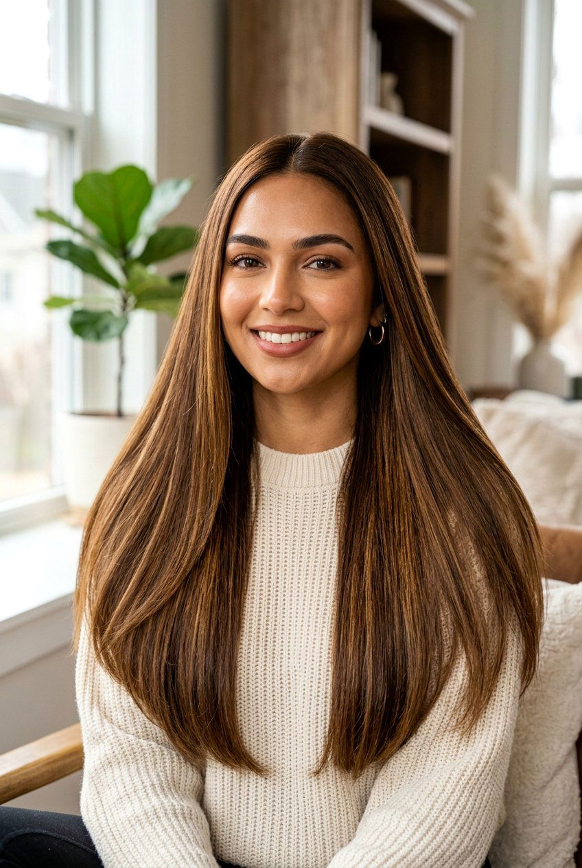 Chocolate Brown Hair Color - 20 hair color ideas for warm undertones - 20 hair color ideas for warm undertones