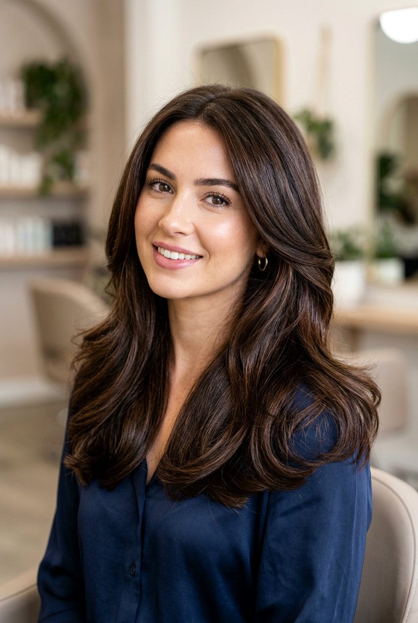 Chocolate Brown Hair With Espresso Lowlights - 20 brown hair color with lowlights - 20 brown hair color with lowlights