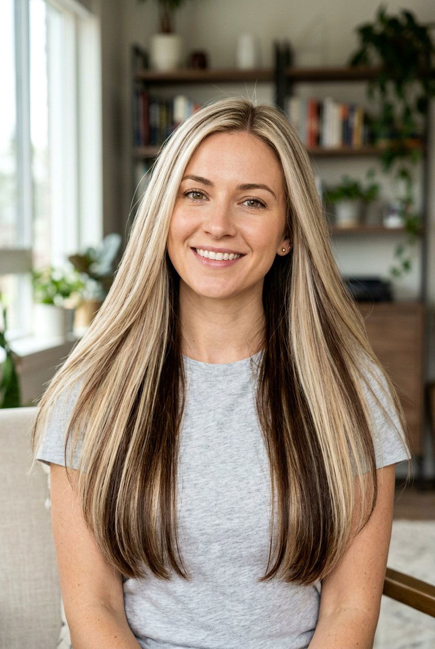 Chocolate Brown Lowlights on Blonde Hair - 20 lowlights for blonde hair - 20 lowlights for blonde hair