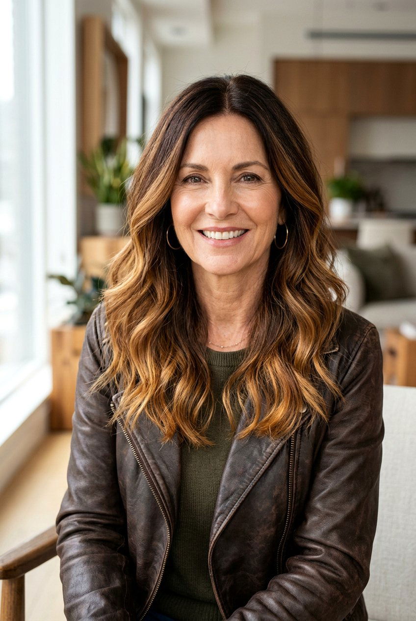 Chocolate Caramel Melt - 20 expensive brunette for women over 50 - 20 expensive brunette for women over 50