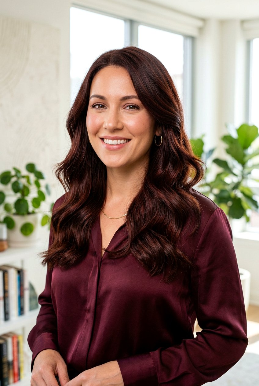 Chocolate Cherry Brown Hair - 20 brunette color refresh ideas - 20 brunette color refresh ideas