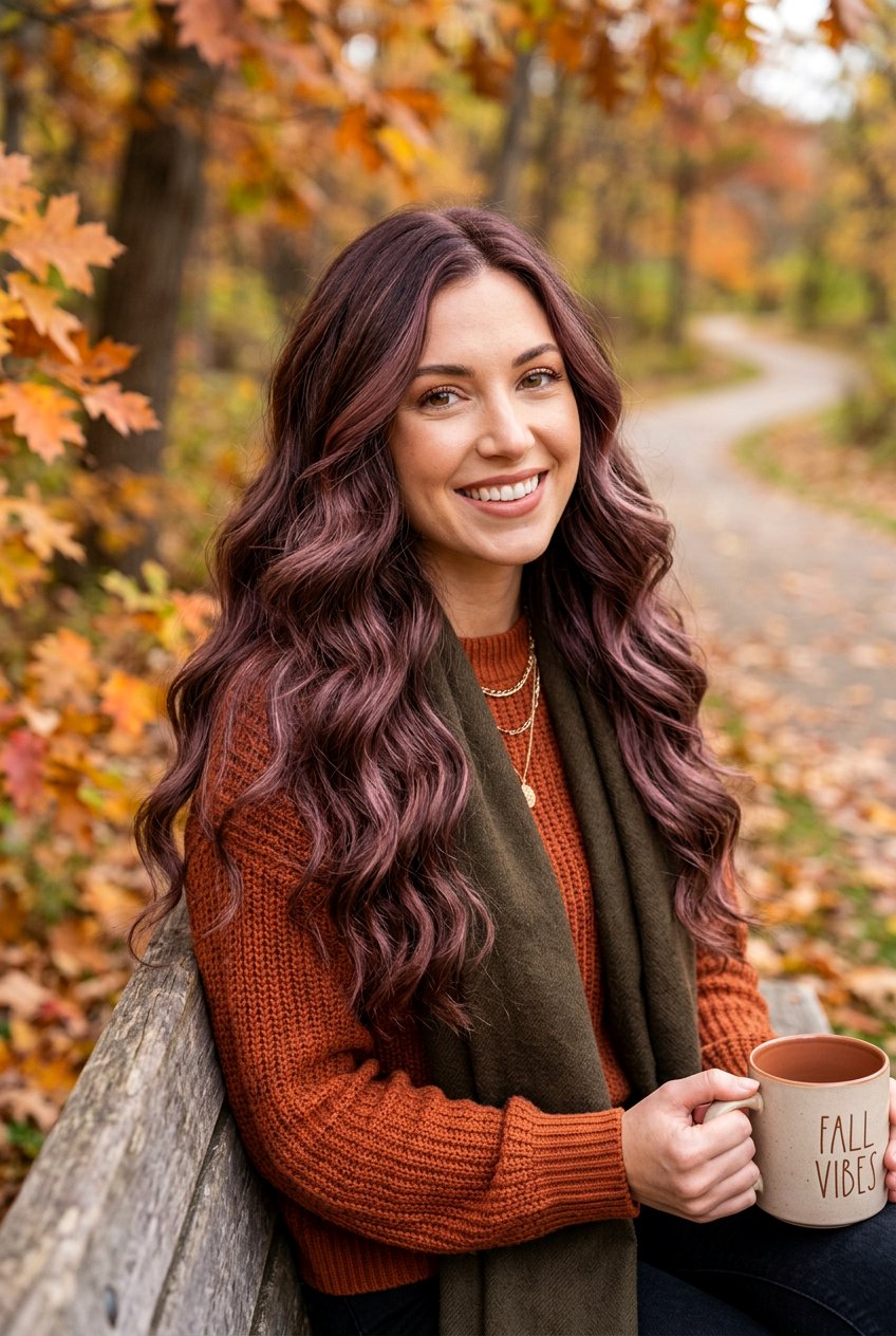 Chocolate Mauve Hair Color - 20 mauve hair color ideas - 20 mauve hair color ideas