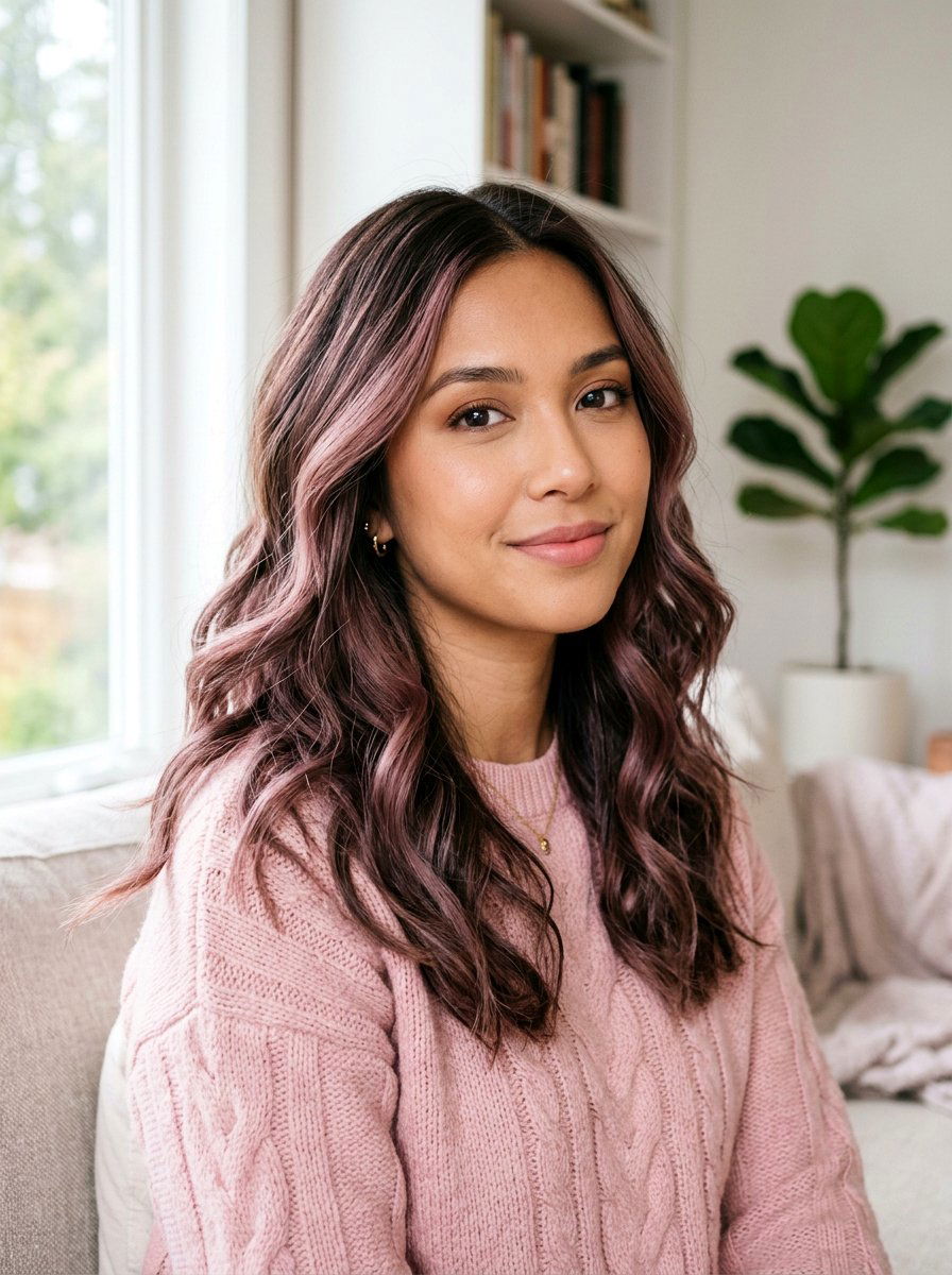 Chocolate Mauve Hair Color - 20 glamorous hair color ideas for women - 20 glamorous hair color ideas for women