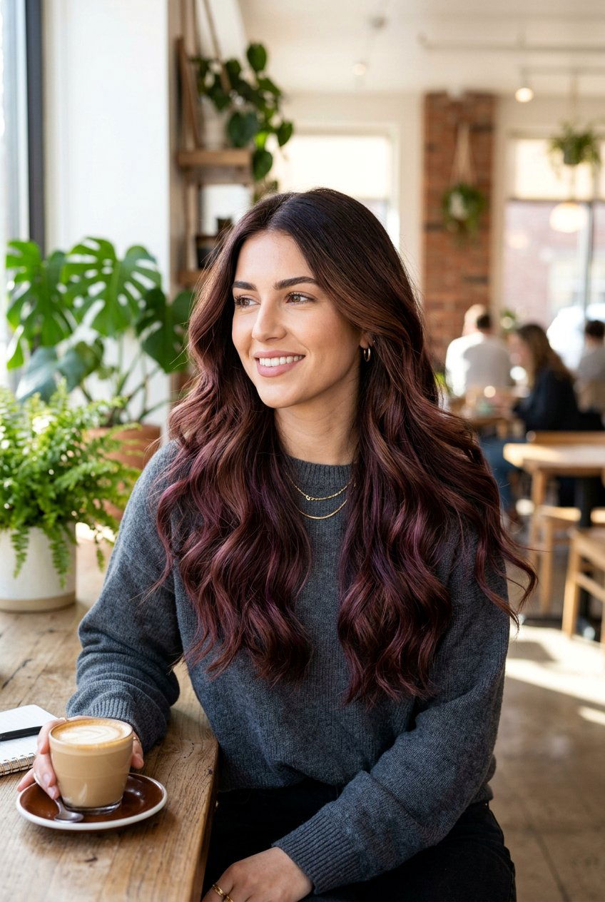 20 Stunning Plum Hair Color Ideas for a Bold Transformation
