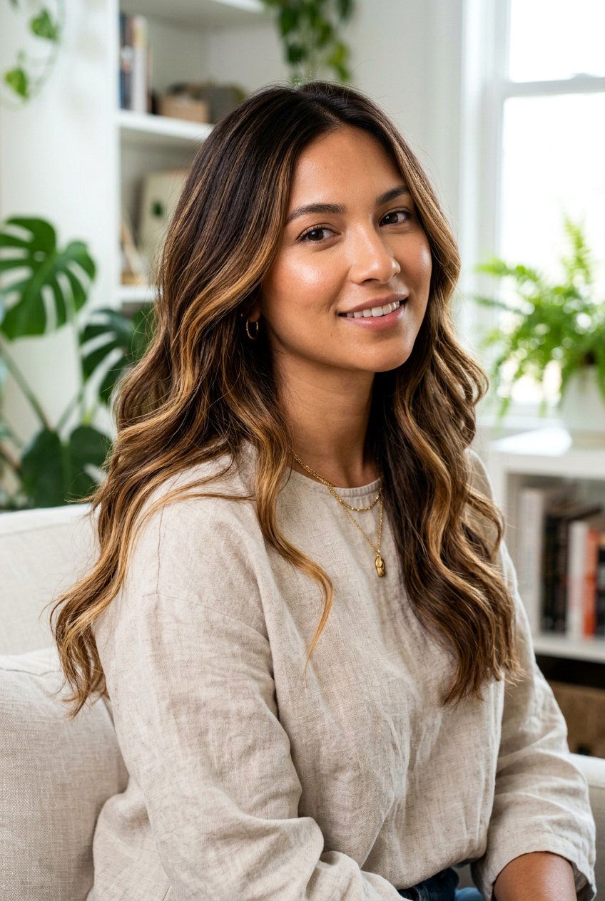 Chocolate and Caramel Balayage - 20 chocolate brown balayage - 20 chocolate brown balayage