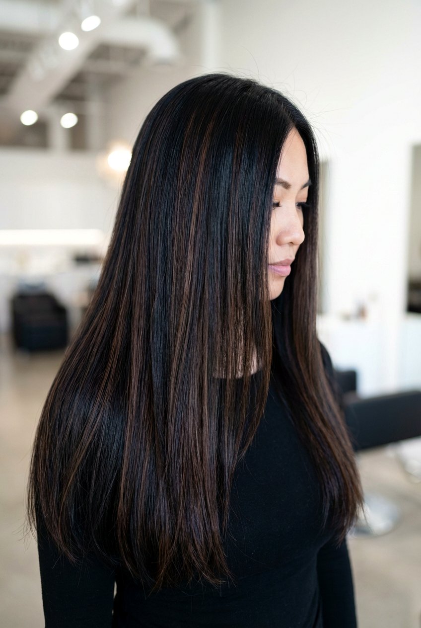 Chocolate brown balayage black hair - 20 balayage for black hair - 20 balayage for black hair