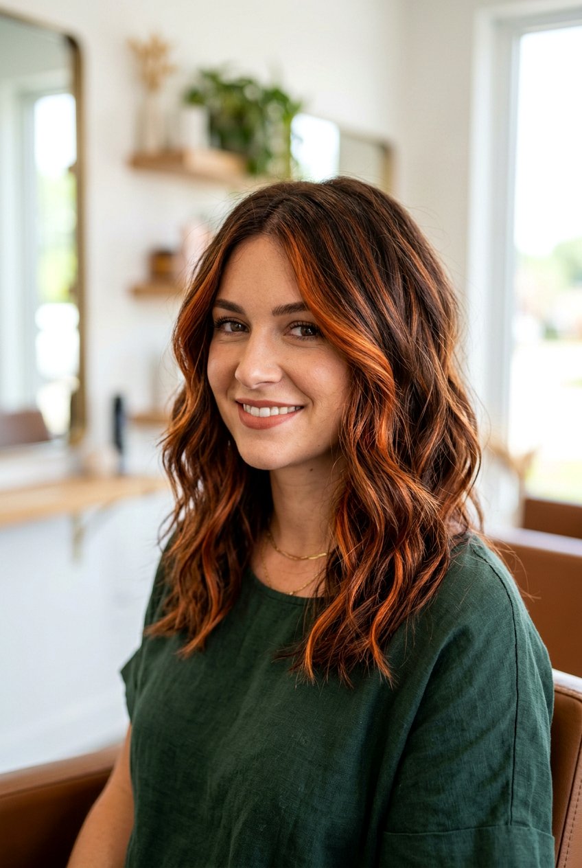 Chocolate brown hair with copper highlights - 20 chocolate brown hair color - 20 chocolate brown hair color