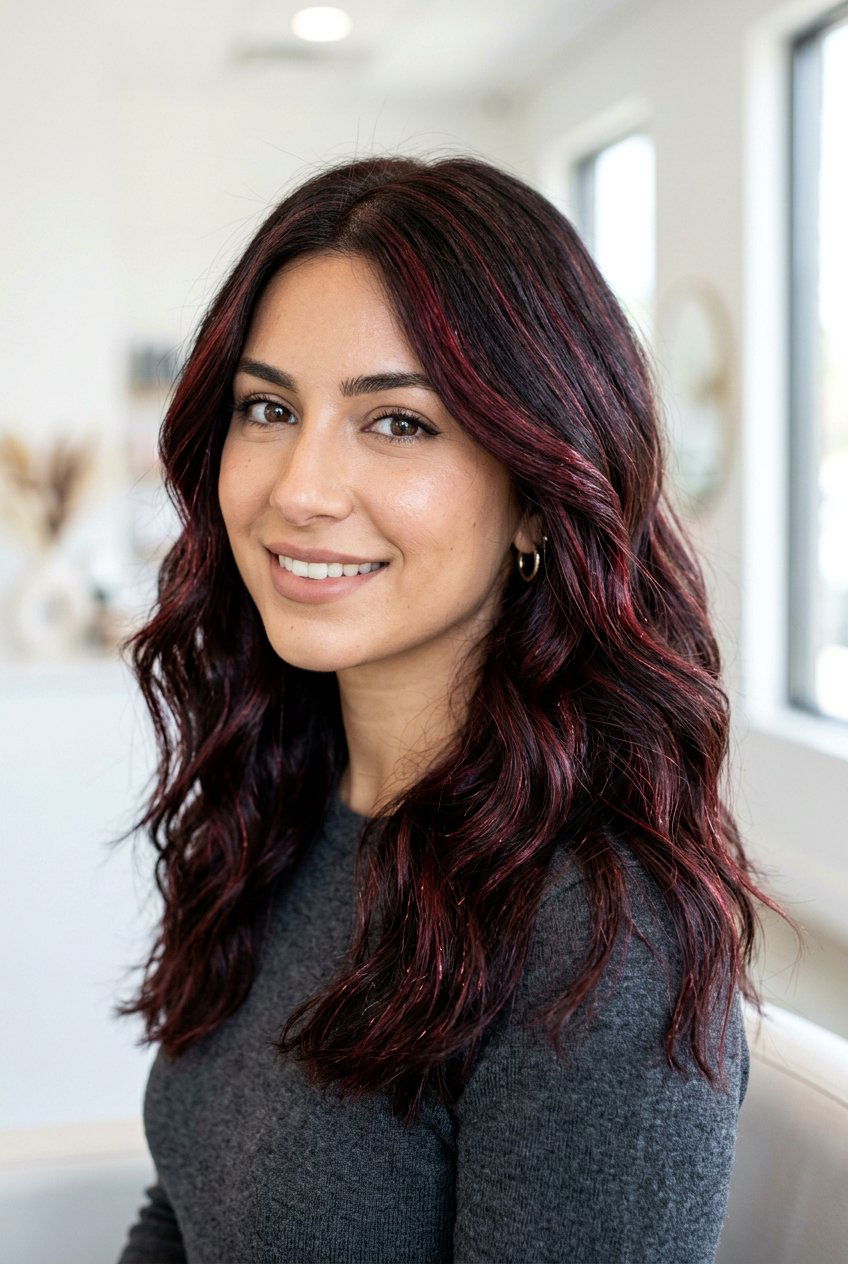 Chocolate cherry highlights - 20 chocolate cherry hair color - 20 chocolate cherry hair color