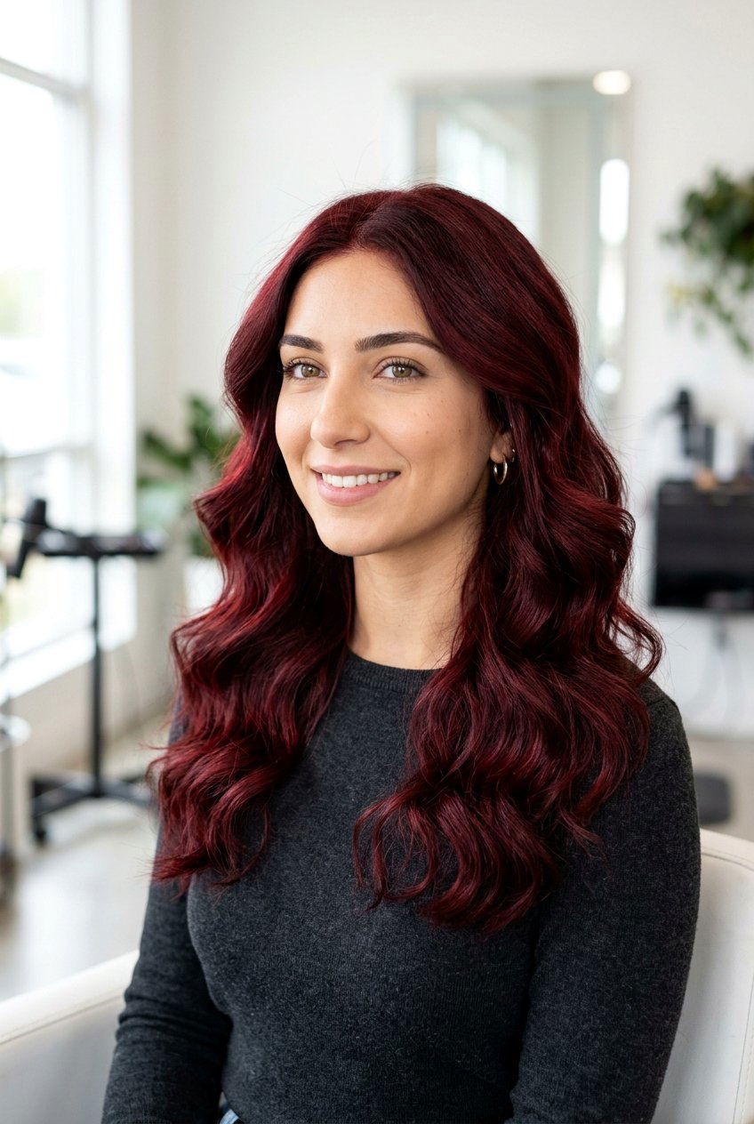 Chocolate cherry red velvet - 20 chocolate cherry hair color - 20 chocolate cherry hair color