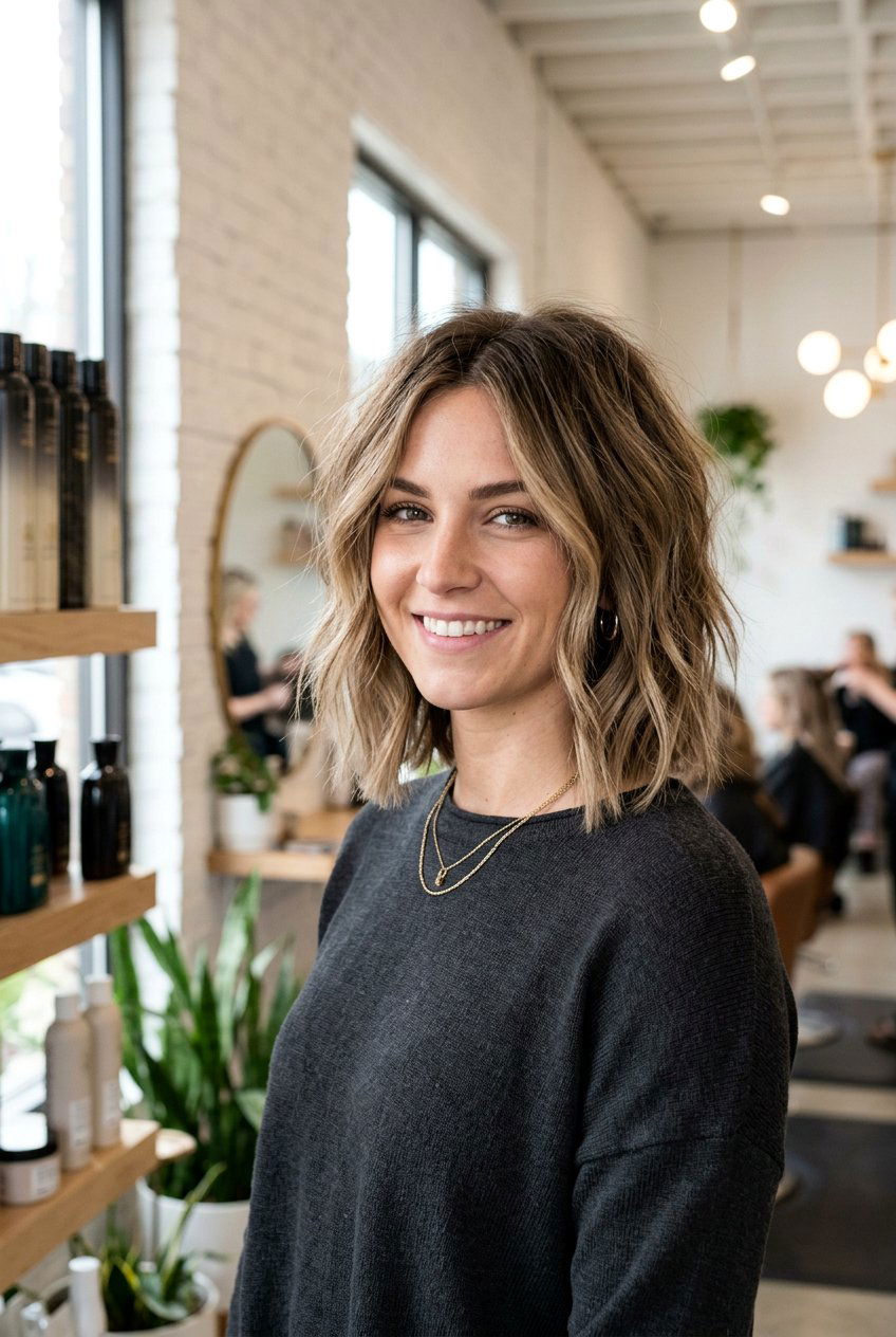 Choppy Blunt Shoulder Length Haircut - 20 blunt shoulder length haircut - 20 blunt shoulder length haircut