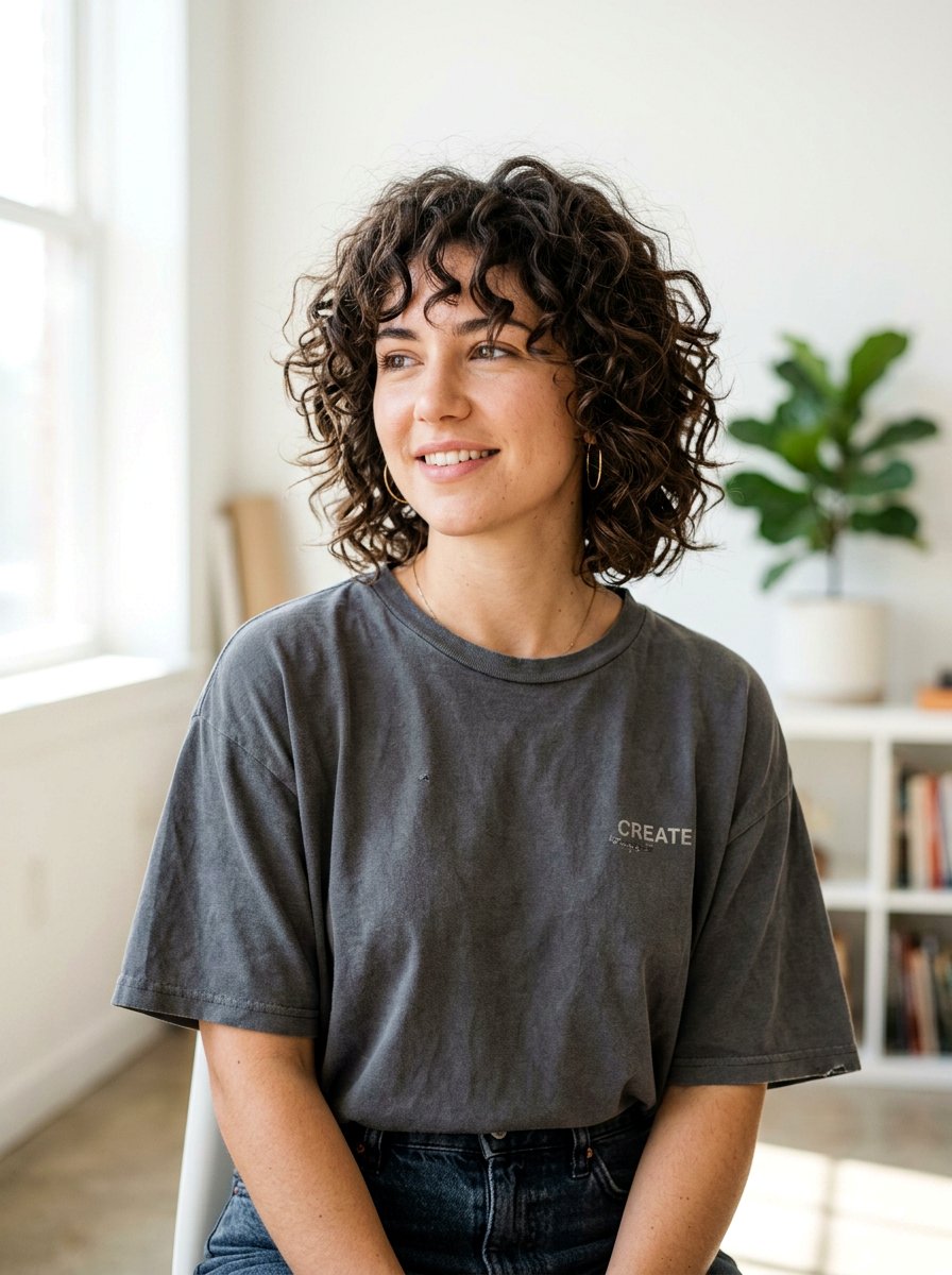 Choppy Bob For 3a Hair - 20 haircut for 3a curly hair - 20 haircut for 3a curly hair