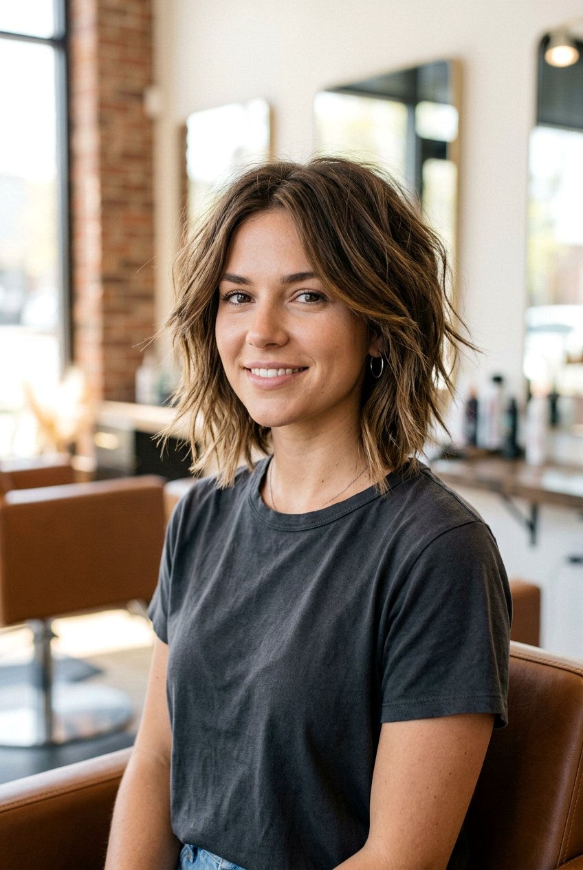 Choppy Bob For Split Ends - 20 haircut for dry damaged hair women - 20 haircut for dry damaged hair women