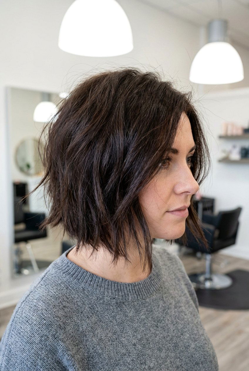 Choppy Bob For Thick Hair - 20 choppy bob haircut - 20 choppy bob haircut