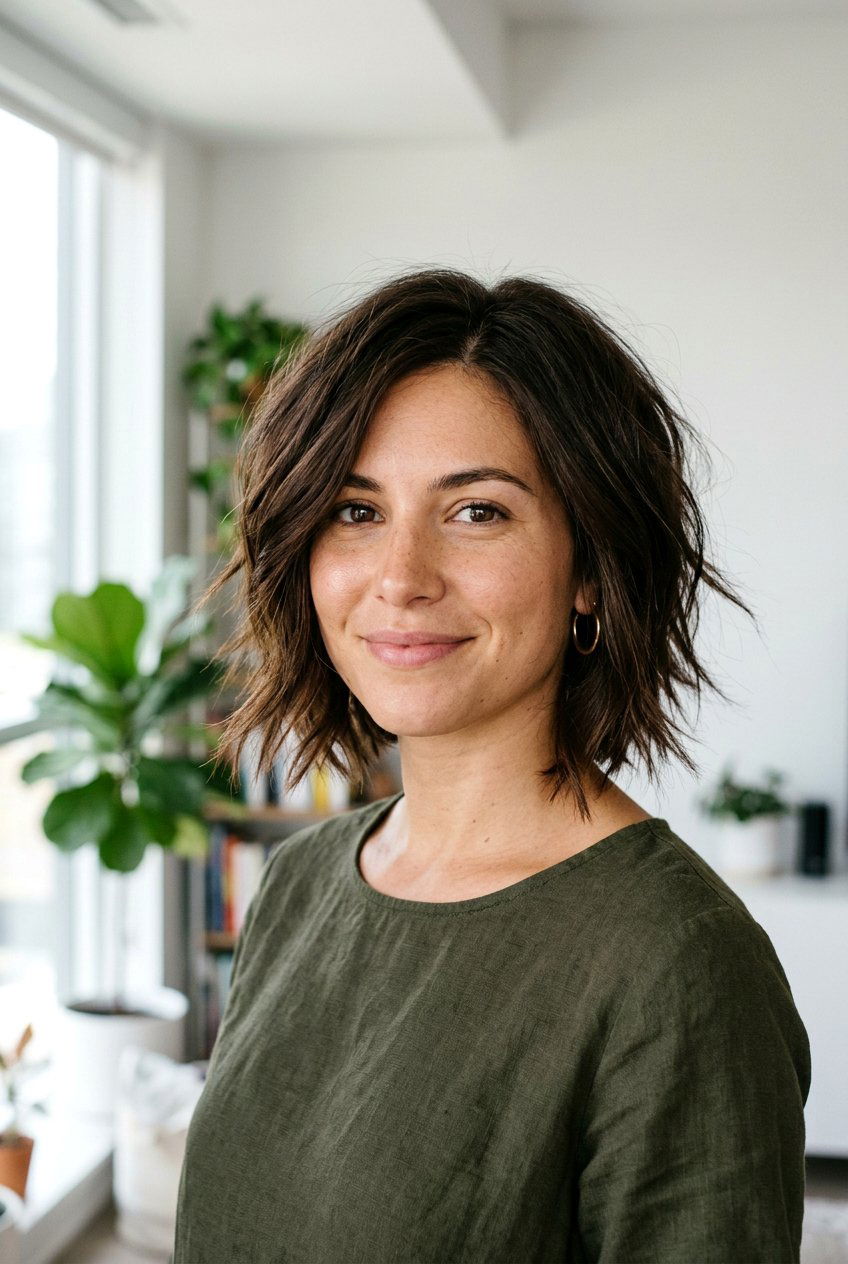 Choppy Bob Haircut - 20 low maintenance bob haircut - 20 low maintenance bob haircut