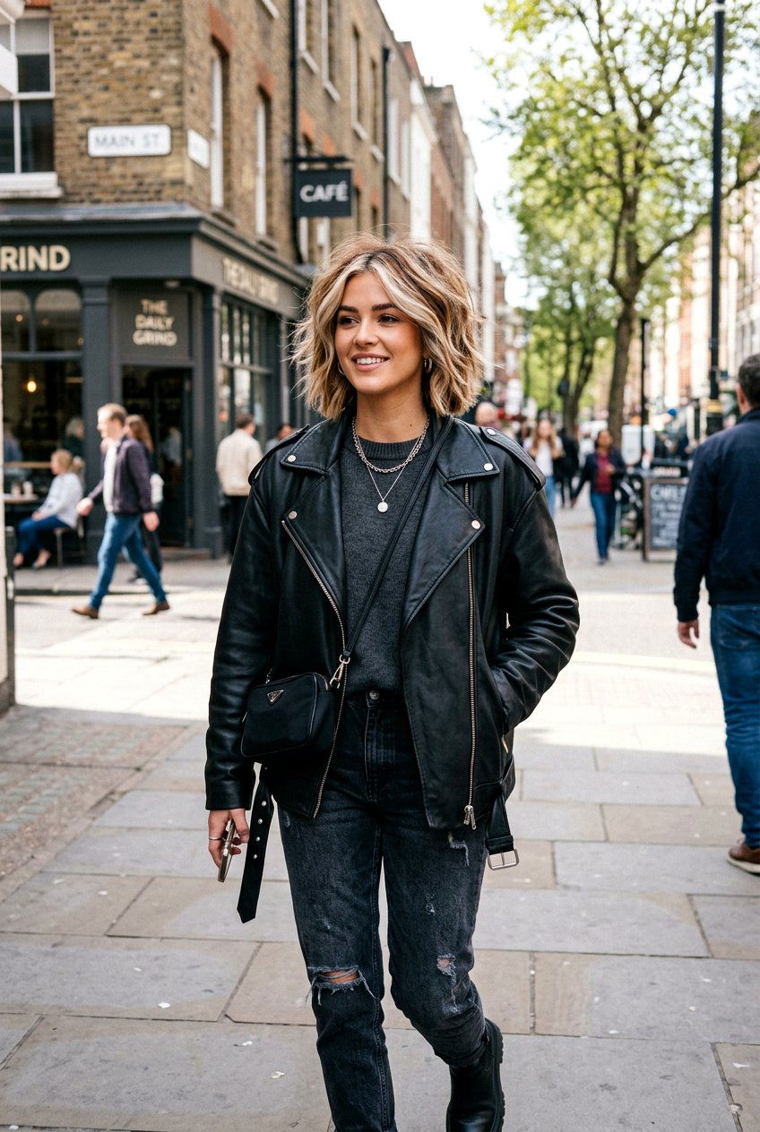 Choppy Bob With Multi Tone Highlights - 20 highlights for bob haircut - 20 highlights for bob haircut