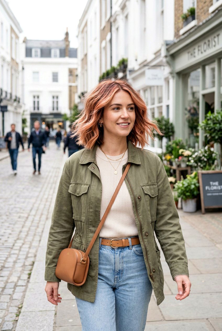 Choppy Bob With Rose Gold Highlights - 20 feminine bob haircuts - 20 feminine bob haircuts