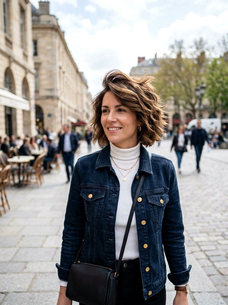 Choppy Bob With Volume On Top - 20 short haircut with volume on top - 20 short haircut with volume on top